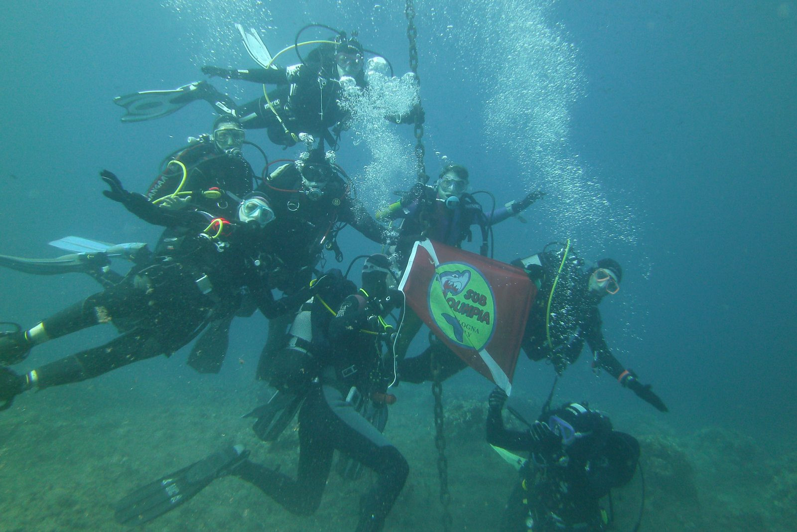 Uscite sub partenza da Bologna